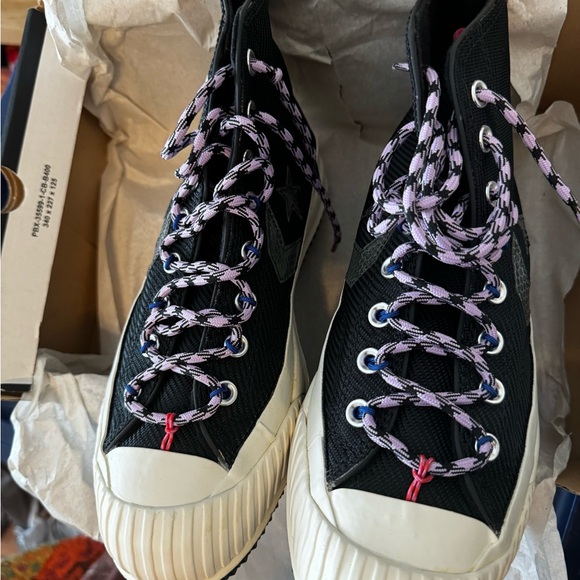 Converse metallic vis bosey mic hi uk7 - Picture 1 of 5